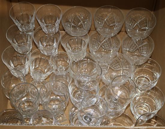 A quantity of mixed glassware